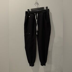 FIGS Jogger Scrub Pants. XSP. Black. No flaws noted!